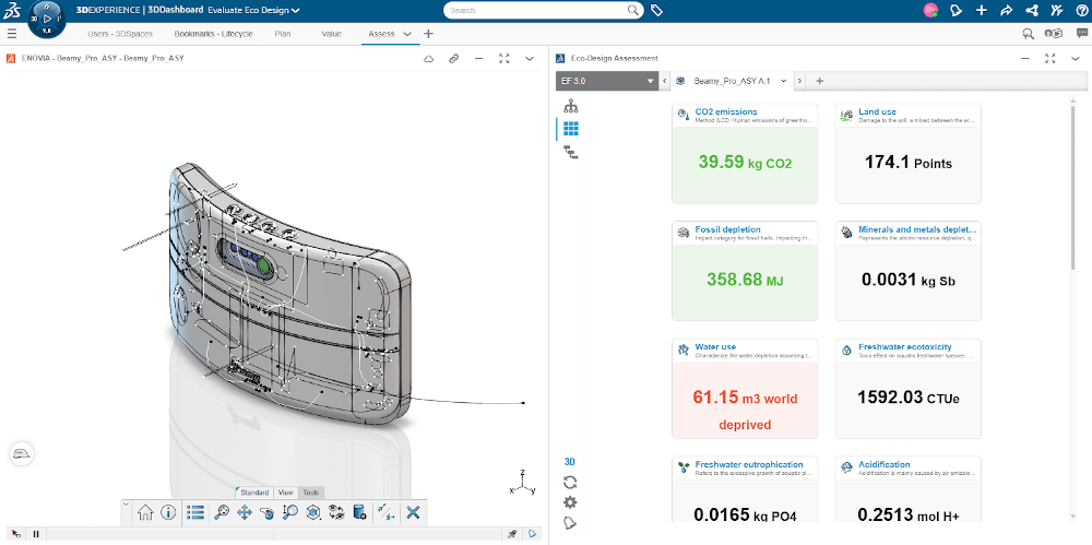 3DEXPERIENCE Sustainability